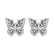 925 Sterling Silver Oxidized Silver Earrings for Women