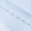 925 Sterling Silver Plated Platinum CZ Bracelet for Women