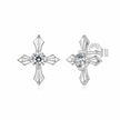925 Sterling Silver 0.30 Carat Genuine Moissanite Earrings for Women