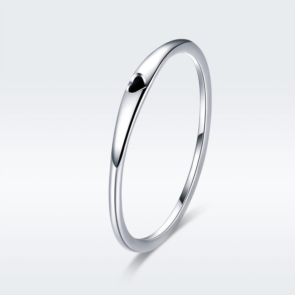 925 Sterling Silver Ring - Size 5.0, 2mm Width, S925 for Women