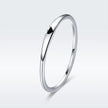 925 Sterling Silver Ring - Size 5.0, 2mm Width, S925 for Women