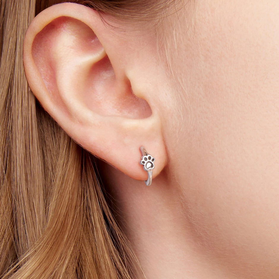 925 Sterling Silver Oxidized Earrings for Women