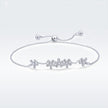 925 Sterling Silver Bracelet 22cm for Women