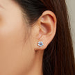 925 Sterling Silver Enamel Earrings for Women