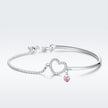 925 Sterling Silver Bracelet 19cm for Women