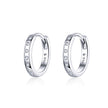925 Sterling Silver Earrings with Pavé Setting CZ for Women