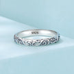 925 Sterling Silver Oxidized 2.8mm Band Ring Size 6.0 for Women