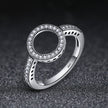 925 Sterling Silver Size 6.0 Ring for Women