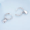 S925 Sterling Silver Earrings for Women with Platinum Plating