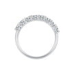 925 Sterling Silver Plated Moissanite Ring Size 5 for Women