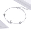 925 Sterling Silver Pavé Setting CZ Bracelet for Women