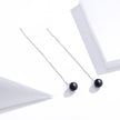 925 Sterling Silver Earrings with Quality Shell Pearl for Women
