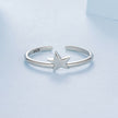 925 Sterling Silver Star Ring for Women