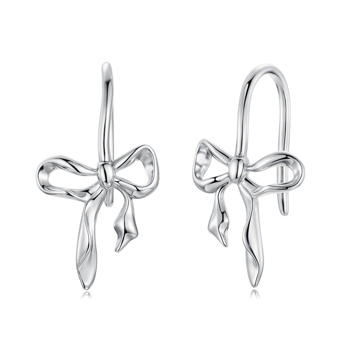 925 Sterling Silver Earrings 1.8cm x 1.0cm for Women