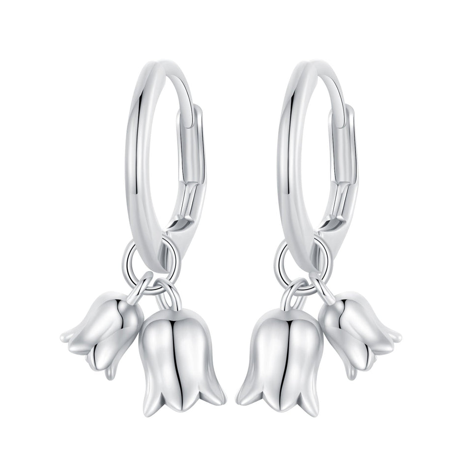 925 Sterling Silver Earrings for Women 20*10mm Oxidized Jewelry