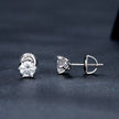 925 Sterling Silver Moissanite Earrings for Women