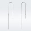 925 Sterling Silver Plated Platinum Earrings