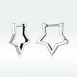 925 Sterling Silver Earrings 1.5cm x 1.7cm for Women