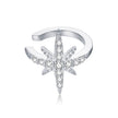 925 Sterling Silver Plated Platinum Pavé Setting CZ Earrings for Women