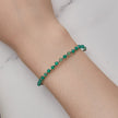 925 Sterling Silver Bracelet with Pavé Setting CZ - 210mm - for Women