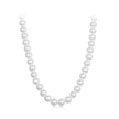 925 Sterling Silver White Gold Plated 39-45.5cm Quality Shell Pearl Necklace for Women