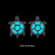 925 Sterling Silver Luminous Stone Earrings