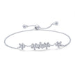 925 Sterling Silver Bracelet 22cm for Women