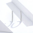 925 Sterling Silver Earrings with Pavé Set CZ