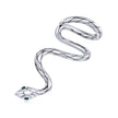 925 Sterling Silver Oxidized 2.5x1.9 cm Pavé Setting CZ Earrings for Women