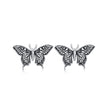 925 Sterling Silver Oxidized Earrings