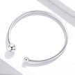 925 Silver Oxidized Pavé Setting CZ Bracelet