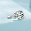 925 Sterling Silver Earrings 0.9*1.5cm for Women