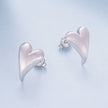 925 Sterling Silver Earrings with Platinum Plating for Women