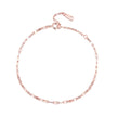 925 Sterling Silver Adjustable Rose Gold Bracelet for Women
