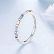 925 Sterling Silver CZ Pavé Setting Ring Size 6 for Women