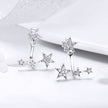 925 Sterling Silver Pavé Setting Earrings for Women