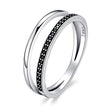 925 Sterling Silver 0.6CM Width Ring Size 6 for Women
