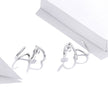 925 Sterling Silver Oxidized Earrings for Women