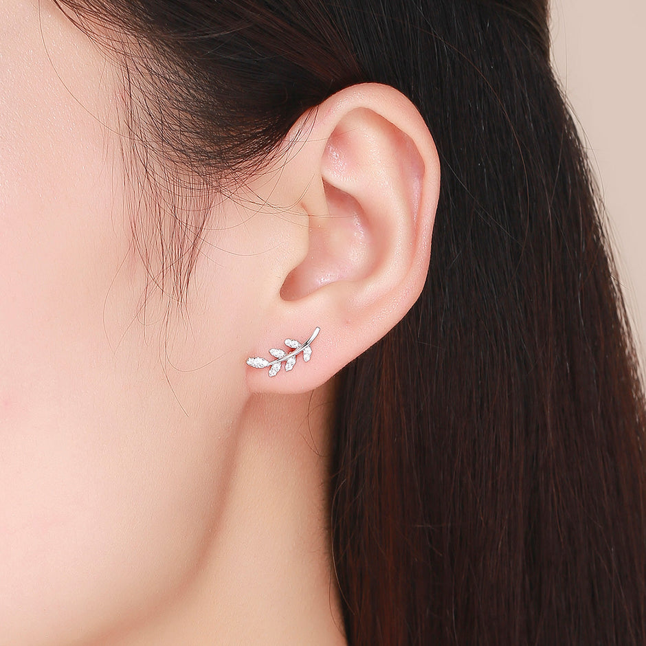 925 Sterling Silver Earrings with CZ