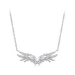 925 Sterling Silver Plated 40+5cm White Gold Necklace for Women