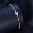 925 Sterling Silver 1 Carat Moissanite Bracelet for Women