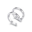 925 Sterling Silver Earrings 1.2*0.8cm with Platinum Plating for Women