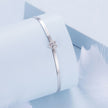 925 Sterling Silver Pavé CZ Bracelet for Women