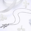 925 Sterling Silver Necklace 36-45cm with Pendant for Women