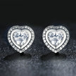 925 Sterling Silver Oxidized CZ Earrings
