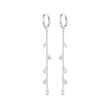 S925 Sterling Silver Pavé Setting CZ Earrings for Women