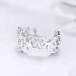 925 Sterling Silver Ring 0.2cm Width for Women