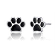 925 Sterling Silver Earrings with Enamel Finish