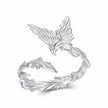 925 Sterling Silver White Gold Plated Rings