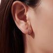 925 Sterling Silver Oxidized Earrings for Women